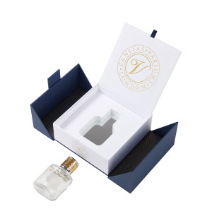 Custom Luxury Double-Door Boxes | High End Perfume Box with Custom Inserts for Fragrance Brands