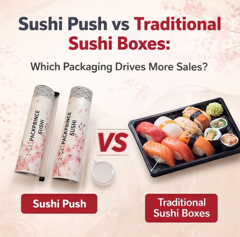 Sushi Push vs Traditional Sushi Boxes: Which Packaging Drives More Sales?