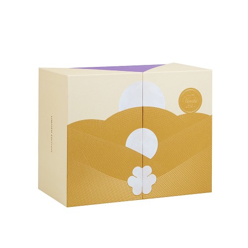 Personalized High End Double Door Mooncake Packaging Box | High-End Mid-Autumn Festival Gift Box for Food Brands
