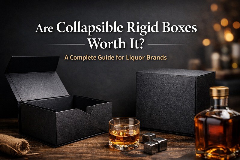 Are Collapsible Rigid Boxes Worth It? A Complete Guide for Liquor Brands