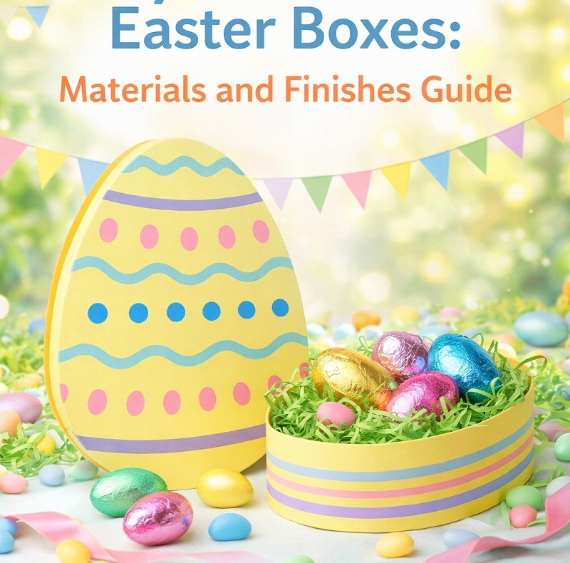 Custom Rigid Easter Boxes: Materials and Finishes Guide