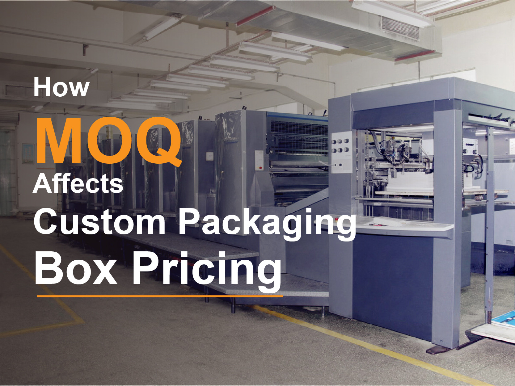 How MOQ Affects Custom Packaging Box Pricing