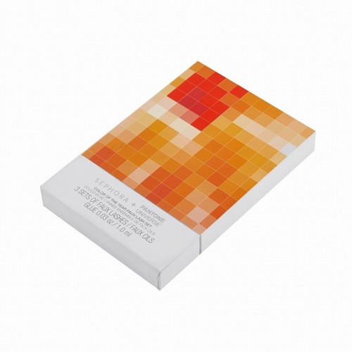 Luxury Drawer Cosmetic Box with Silver Foil Logo CMYK Printed Skincare Packaging