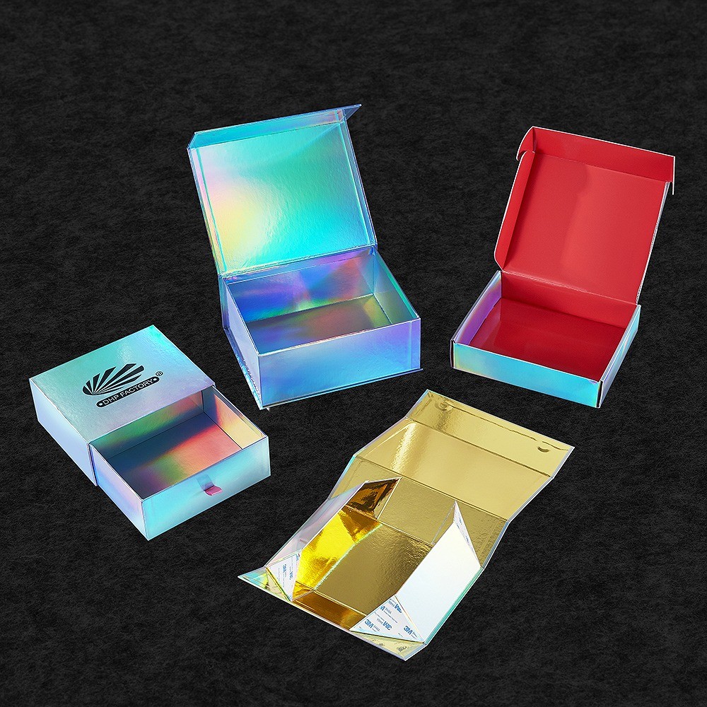 types of holographic paper box