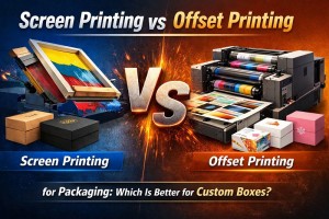 Screen Printing vs Offset Printing for Packaging: Which Is Better for Custom Boxes?