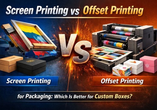 Screen Printing vs Offset Printing for Packaging: Which Is Better for Custom Boxes?