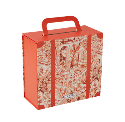 Custom Luxury Gift Box for Brand | With Eco-friendly Paper Insert | For Holiday Beauty & Body Care Gift Sets