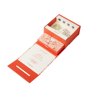 Custom Luxury Gift Box for Brand | With Eco-friendly Paper Insert | For Holiday Beauty & Body Care Gift Sets