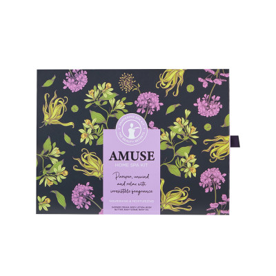 Custom Printed Luxury Drawer Box for Home Spa Kit | Packaging Box for Bath Body Products