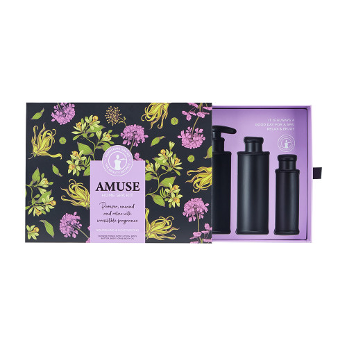 Custom Printed Luxury Drawer Box for Home Spa Kit | Packaging Box for Bath Body Products