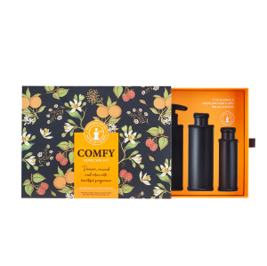 Luxury Floral Draw Box For Spa Kit | Custom Printed Rigid Packaging for Bath & Body