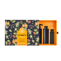 Luxury Floral Draw Box For Spa Kit | Custom Printed Rigid Packaging for Bath & Body