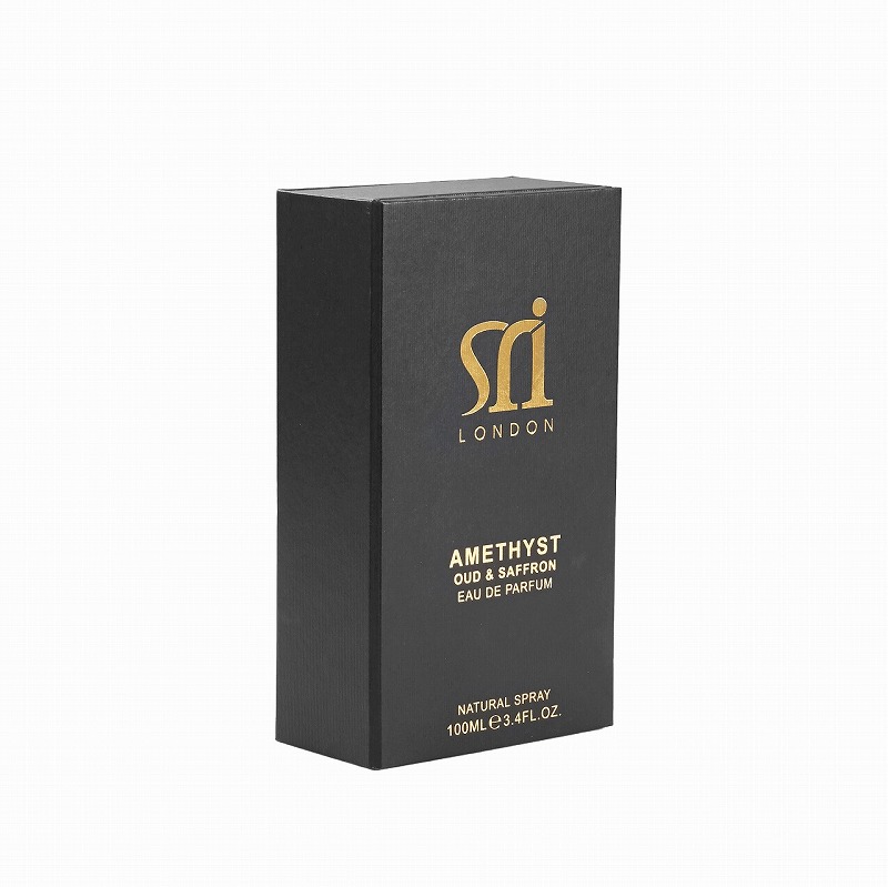 custom 12ml luxury attar oil perfume gift box with rigid construction from DHP Boxes