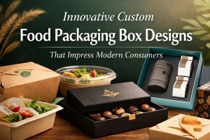 Innovative Custom Food Packaging Box Designs That Impress Modern Consumers
