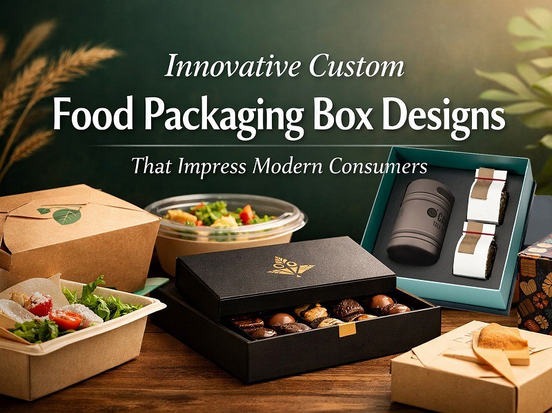 Innovative Custom Food Packaging Box Designs That Impress Modern Consumers