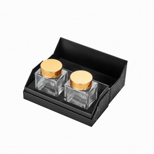 Luxury Honey packaging box: Flip-top box with Full-page UV printing