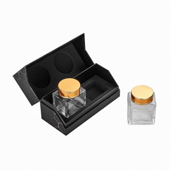 Luxury Honey packaging box: Flip-top box with Full-page UV printing