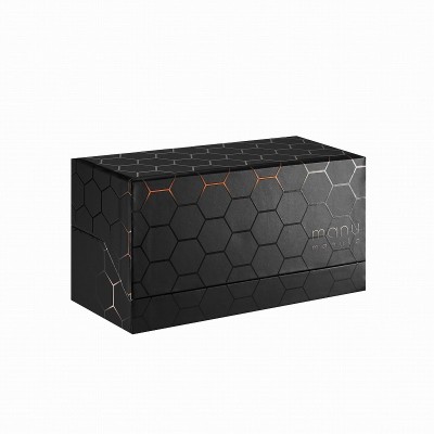 Luxury Honey packaging box: Flip-top box with Full-page UV printing