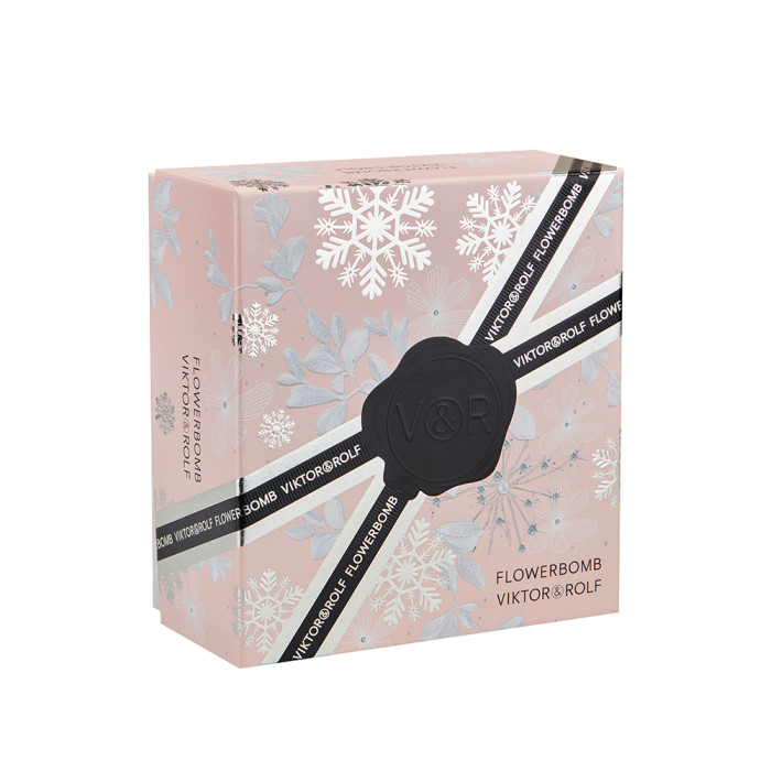 Custom Perfume Box | High Quality Sliver Foil Stamping Design | Eco-friendly Recyclable Rigid Cardboard Material