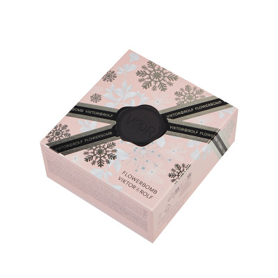 Custom Perfume Box | High Quality Sliver Foil Stamping Design | Eco-friendly Recyclable Rigid Cardboard Material