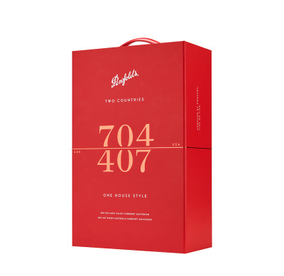 Custom Two Bottle Wine Gift Box with Handle | Luxury Wine Gift Box Manufacturer | DHP Boxes