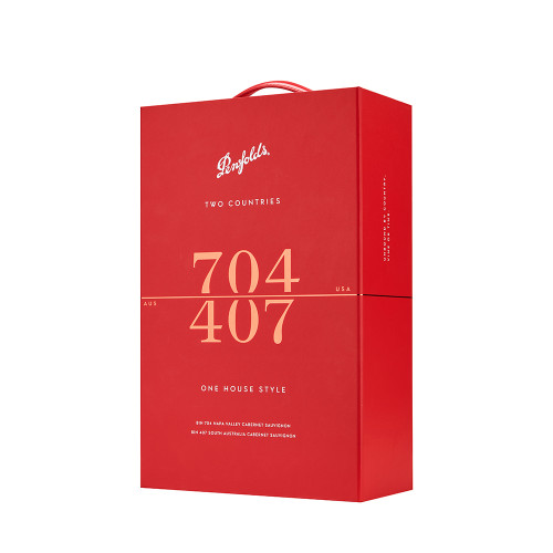 Custom Two Bottle Wine Gift Box with Handle | Luxury Wine Gift Box Manufacturer | DHP Boxes