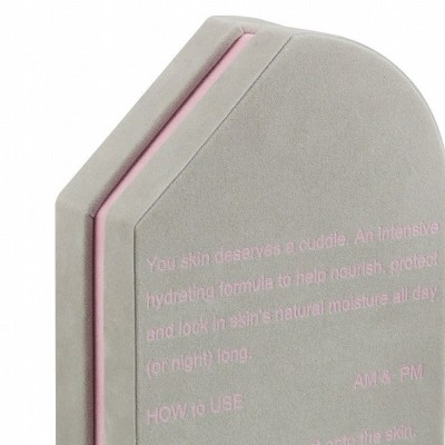 Highly recognizable die-cut shape | luxury skincare custom packaging box