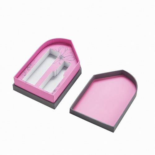 Highly recognizable die-cut shape | luxury skincare custom packaging box