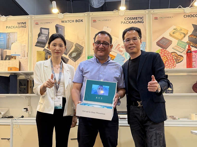 DHP Team at Booth 3-C01 with International Clients