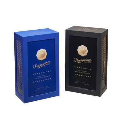 Custom Sliding Wine Box with Paper Insert | DHP Boxes | Luxurious Wine Box Manufacture