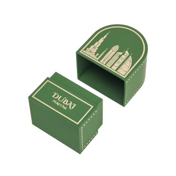 Custom Arch-Shaped Luxury Rigid Box for Perfume & Skincare