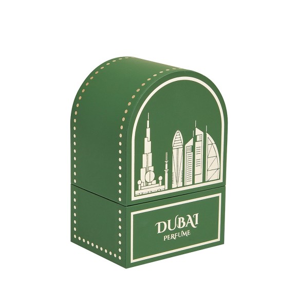 Custom Arch-Shaped Luxury Rigid Box for Perfume & Skincare