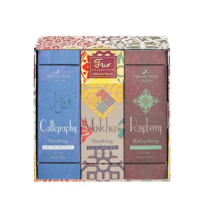 3-in-1 Fragrance Set Box with Clear PVC Lid & Rigid Base