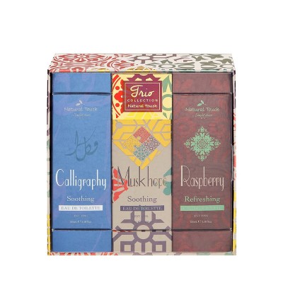 3-in-1 Fragrance Set Box with Clear PVC Lid & Rigid Base
