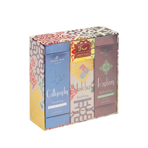 3-in-1 Fragrance Set Box with Clear PVC Lid & Rigid Base