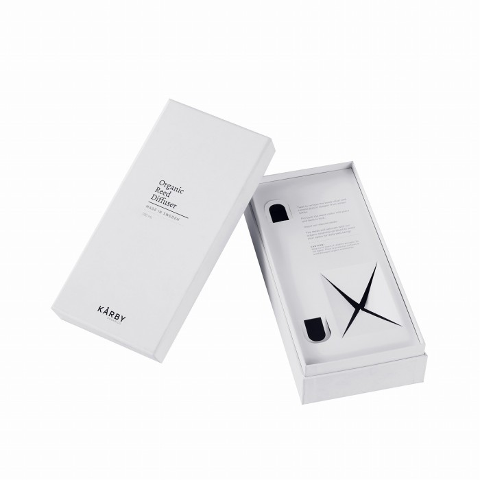 Minimalist Rigid Box for Reed Diffusers | Paper Insert