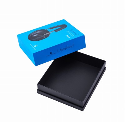 Personalized Lid And Base Box With Unique Design | Luxury Customized Headphone Packaging Paper Box