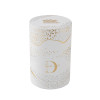 Custom Packaging Boxes | Rigid Paper Tube Candle Boxes | Eco-friendly Material with Gold Foil Stamping Design