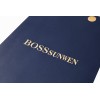 Custom Embossed Texture Luxury Paper Bags | Premium Apparel Packaging with Hidden Handles