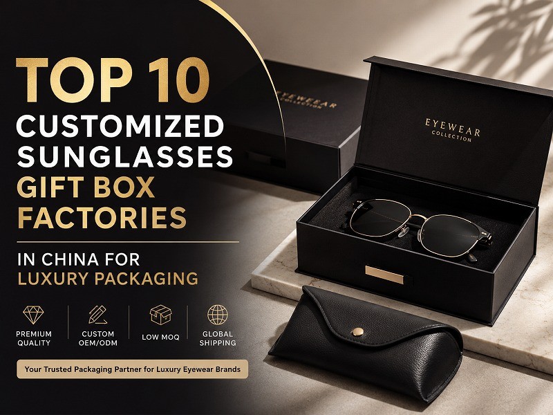 Top 10 Customized Sunglasses Gift Box Factories in China for Luxury Packaging