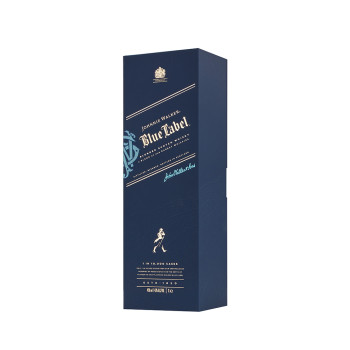 Custom Luxury Rigid Boxes | Blue Label Magnetic Closure Rigid Boxes with Plastic Tray Insert