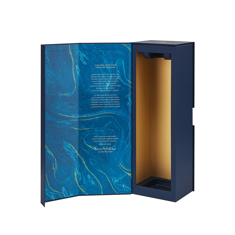 Magnetic lid packaging box