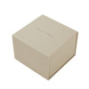 Custom Luxury Rigid Boxes | High-quality Textured Paper with Sliver Foil Stamping Logo