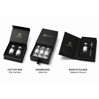 Custom Luxury Rigid Box for Multi-Pack 3ml Peptide Ampoules & Vials