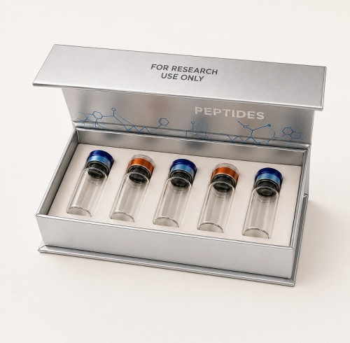 Custom Luxury Rigid Box for Multi-Pack 3ml Peptide Ampoules & Vials