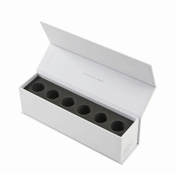 Luxury Magnetic Peptide Vial Packaging Box for 6 or 12 Glass Vials