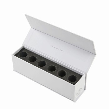 Luxury Magnetic Peptide Vial Packaging Box for 6 or 12 Glass Vials