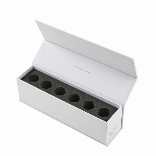 Luxury Magnetic Peptide Vial Packaging Box for 6 or 12 Glass Vials