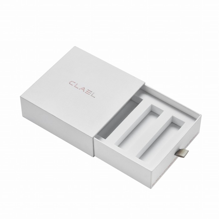 Custom Drawer-Style Luxury Ampoule Packaging Box | Slide-Out Vial Box