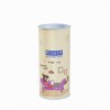 Custom Food Grade Paper Tube Packaging with Tinplate Lid